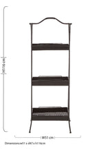 Black Metal Storage Rack | Lexa