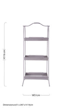 Grey Metal Storage Rack | Lexa
