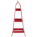 Red Metal Storage Rack | Lexa
