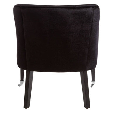 Black Velvet Chair | Darwin