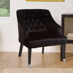 Black Velvet Chair | Darwin