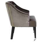 Grey Velvet Chair | Darwin
