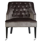 Grey Velvet Chair | Darwin