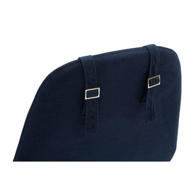 Blue Fabric Rocking Chair | Kolding