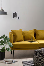2 Seater Yellow Sofa | Kolding