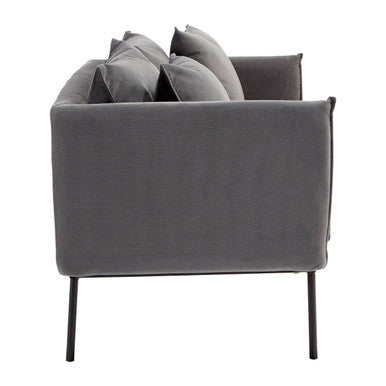 2 Seater Grey Sofa | Kolding