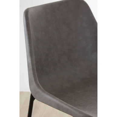 Dalston Ash Bar Chair With Angled Legs