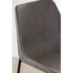 Dalston Ash Bar Chair With Angled Legs