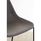 Dalston Ash Bar Chair With Angled Legs