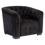 Black Fabric Armchair | Fenton