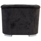 Black Fabric Armchair | Fenton