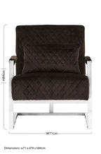 Black Fabric Armchair | Gatsby
