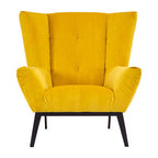 Yellow Fabric Armchair | Maiko