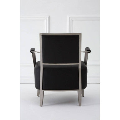 Black Leather Armchair | Moda