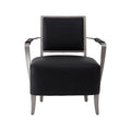 Black Leather Armchair | Moda