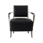 Black Leather Armchair | Moda