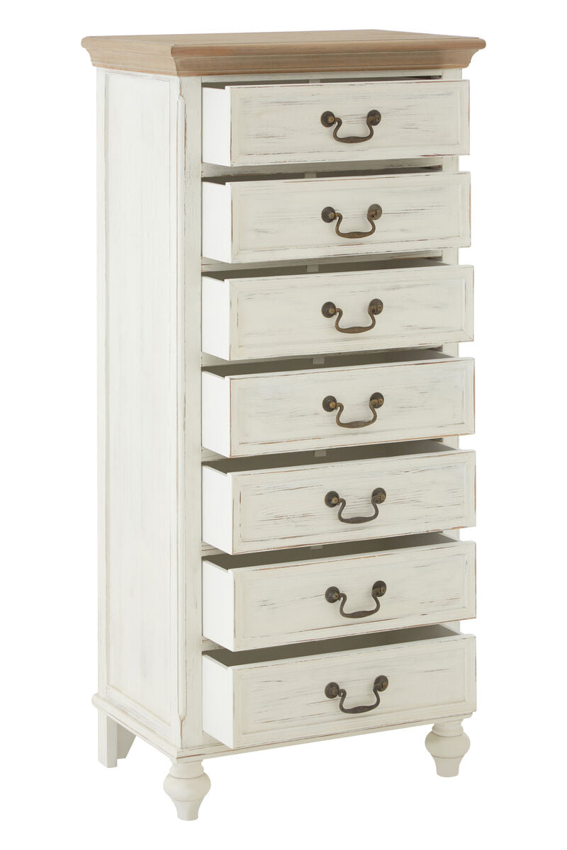Antique Style Chest of 7 Drawers | Hendra
