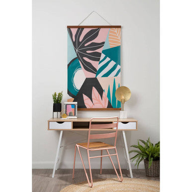 Pink Metal Chair | District