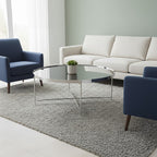 Allure Silver Mirror Coffee Table