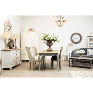 3 Seater Grey Velvet Sofa | Reine