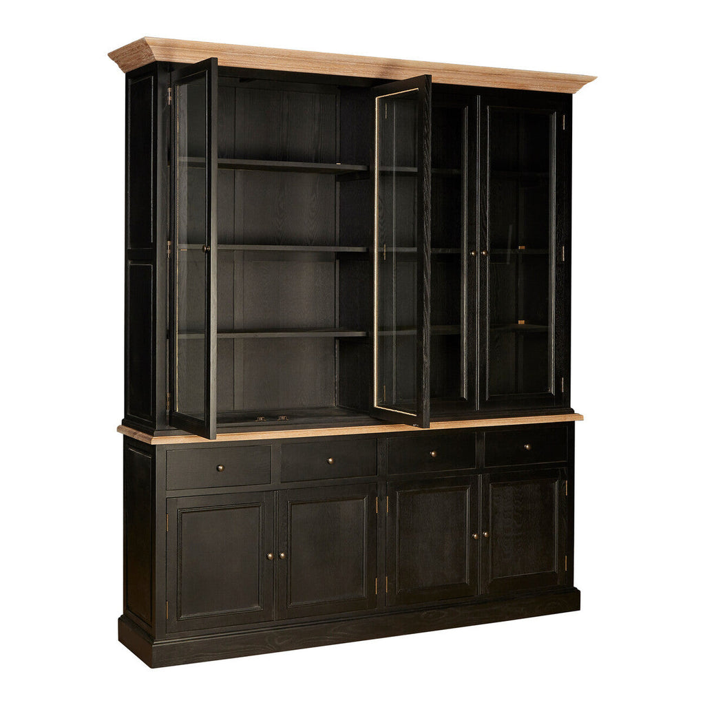 Black Oak Wood Large Cabinet | Lyon