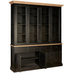 Black Oak Wood Large Cabinet | Lyon