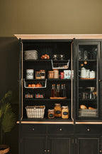 Black Oak Wood Large Cabinet | Lyon