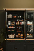 Black Oak Wood Large Cabinet | Lyon