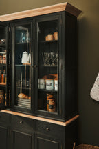 Black Oak Wood Large Cabinet | Lyon