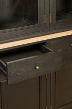 Black Oak Wood Large Cabinet | Lyon