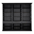 Black Birchwood Large Cabinet | Lyon