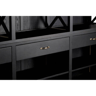 Black Birchwood Large Cabinet | Lyon