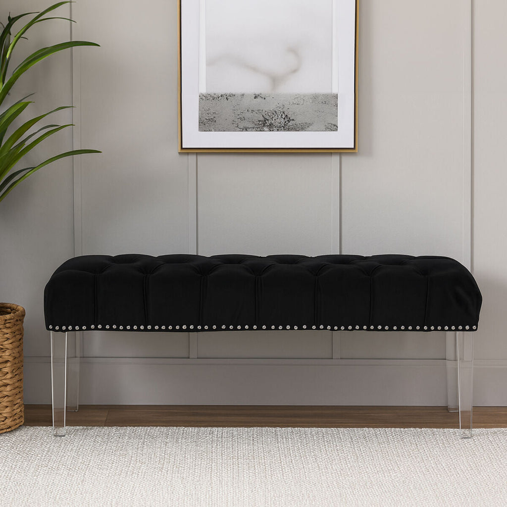Black Velvet Bench | Clarence
