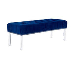Blue Velvet Bench | Clarence