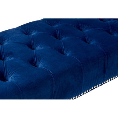 Blue Velvet Bench | Clarence
