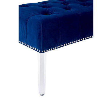 Blue Velvet Bench | Clarence