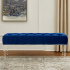 Blue Velvet Bench | Clarence