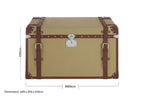Large Canvas Storage Trunk | Columbus