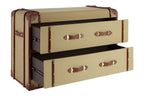 2 Drawer Canvas Cabinet | Columbus