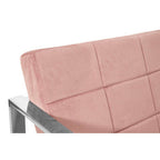 Pink Velvet Lounge Chair | Vogue