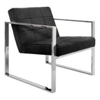 Black Velvet Lounge Chair | Vogue
