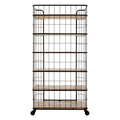 6 Tier Shelf Unit with Wheels | Crest