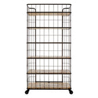 6 Tier Shelf Unit with Wheels | Crest