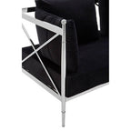 2 Seater Sofa with Silver Lattice Arms | Novo