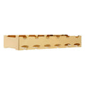 6 Bottle Gold Finish Wine Rack | Novo