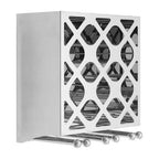 12 Bottle Silver Finish Wine Rack | Novo