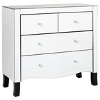 Chest of 4 Drawers with Mirror Frame | Graciela