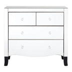 Chest of 4 Drawers with Mirror Frame | Graciela