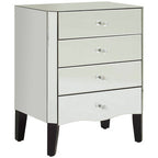 Mirrored Chest of 4 Drawers | Gabriella