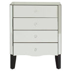 Mirrored Chest of 4 Drawers | Gabriella
